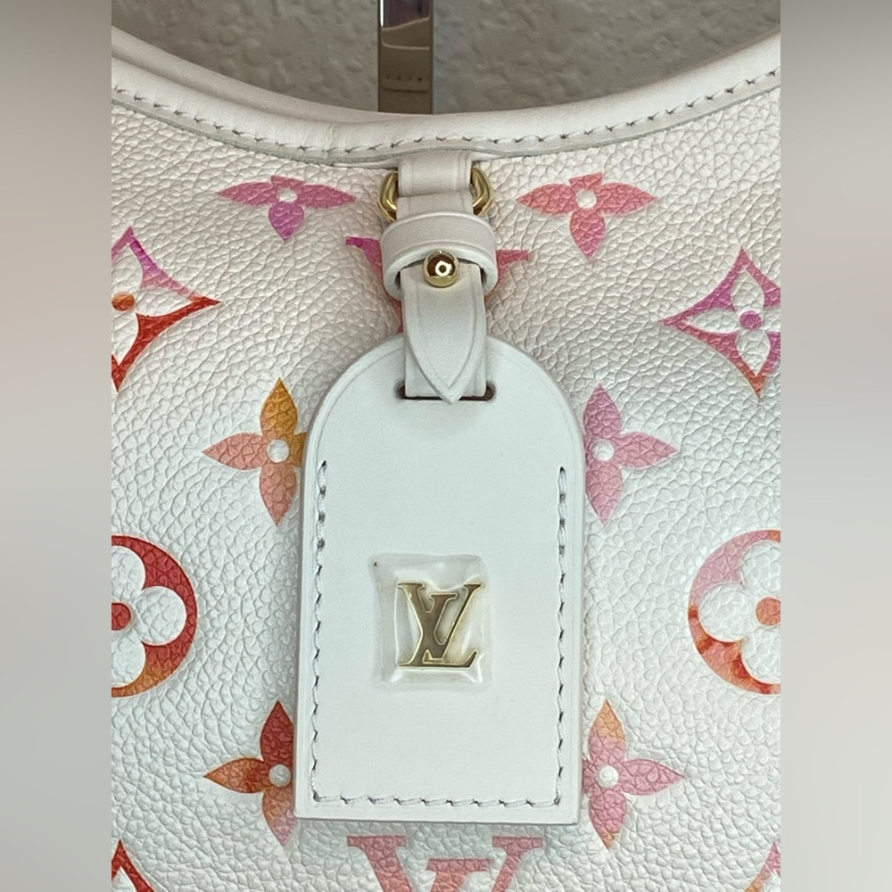 LV NWT LTD EDT LV By the Pool CarryAll PM Shoulder Bag in Sunrise Aquarelle, COA - Picture 8 of 12